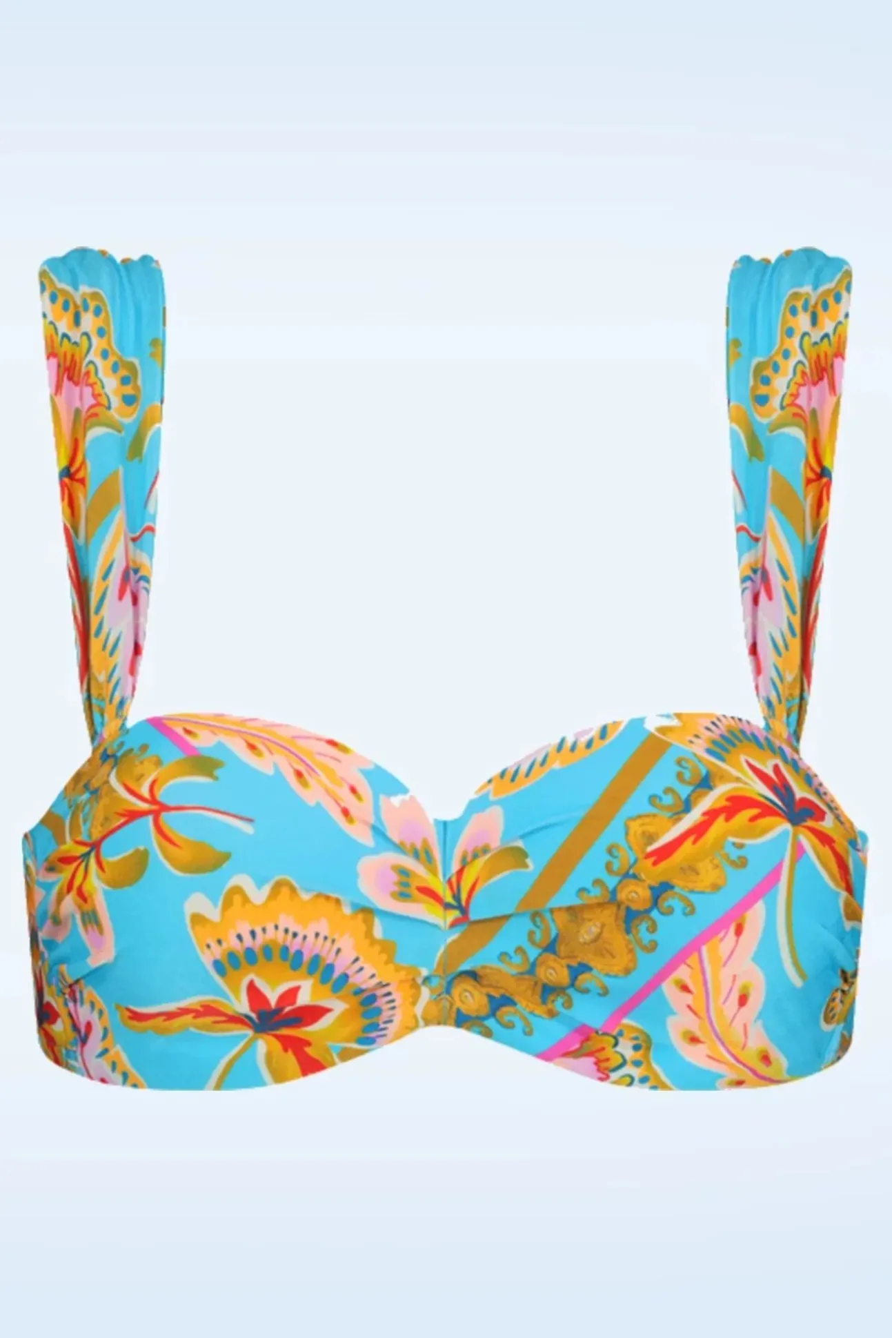 orient_padded_bikini_top__1.webp Orient Padded Bikini Top In Blauw-Cyell Sale