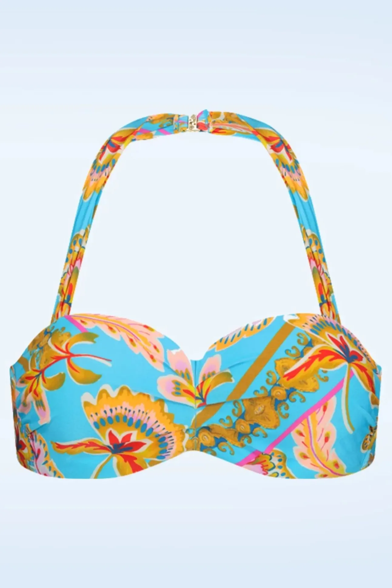 orient_padded_bikini_top__4.webp Orient Padded Bikini Top In Blauw-Cyell Sale
