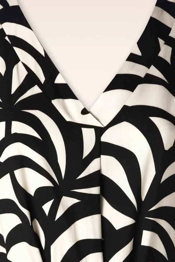 Paloma Maxi Jurk In Zwart En Zand-Smashed Lemon Cheap