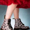 1460 Pansy Fayre Vintage Laarzen In Zwart-Dr. Martens Store