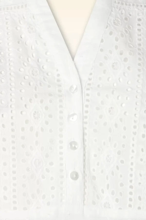 Paola Blouse In Wit-Md'M Best