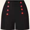 Pin-Up Short In Zwart-Banned Retro Sale