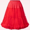 Queen Size Lola Lifeforms Petticoat In Rood-Banned Retro Sale