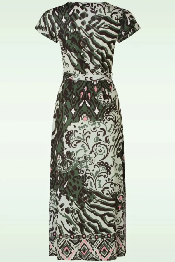 Rory Maxi Jurk In Multi-Smashed Lemon Fashion