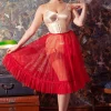 Sandra Frilly Petticoat In Rood-What Katie Did Outlet