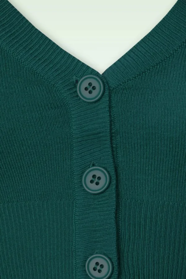 Shela Cropped Vest In Pauwgroen-Mak Sweater Online