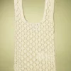 Small Crochet Tas In Creme-Compania Fantastica Online