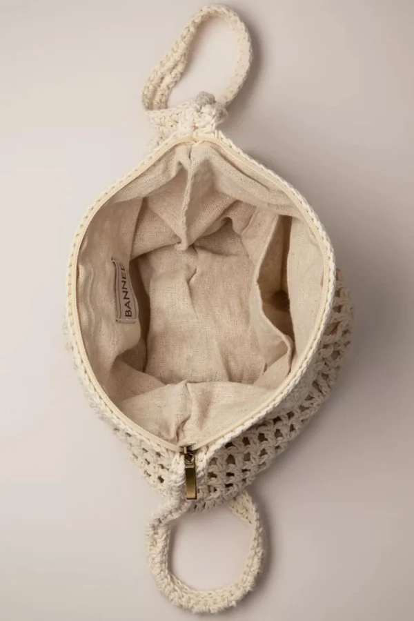 Summer In The City Schoudertas In Creme-Banned Retro Clearance