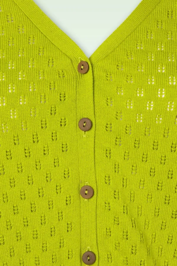 Sweet Petite Cardigan Traditional In Groen-Blutsgeschwister New