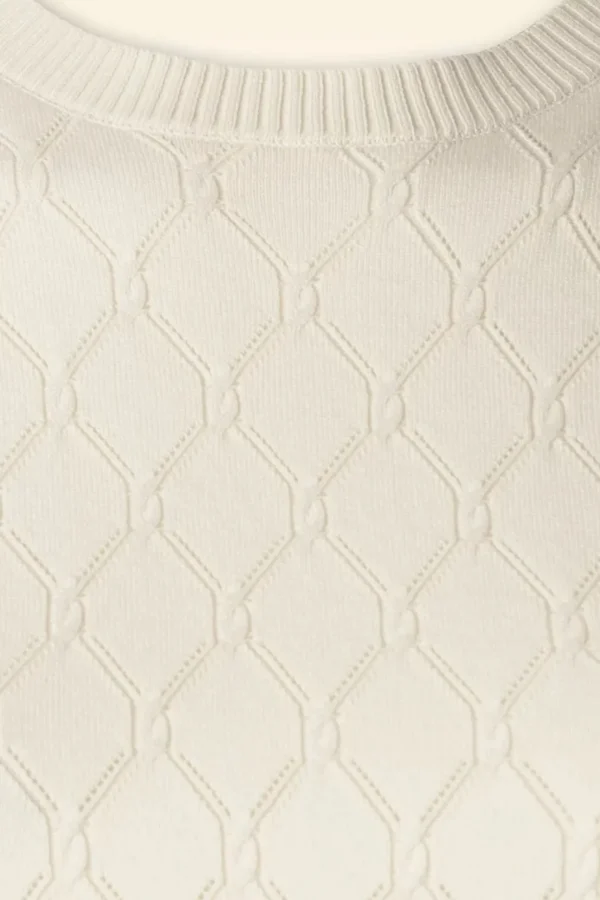 Sweet Sally Top In Creme-Banned Retro Best Sale