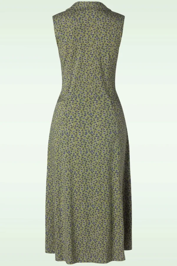 Violante Jurk Marceline In Groen-King Louie Best Sale