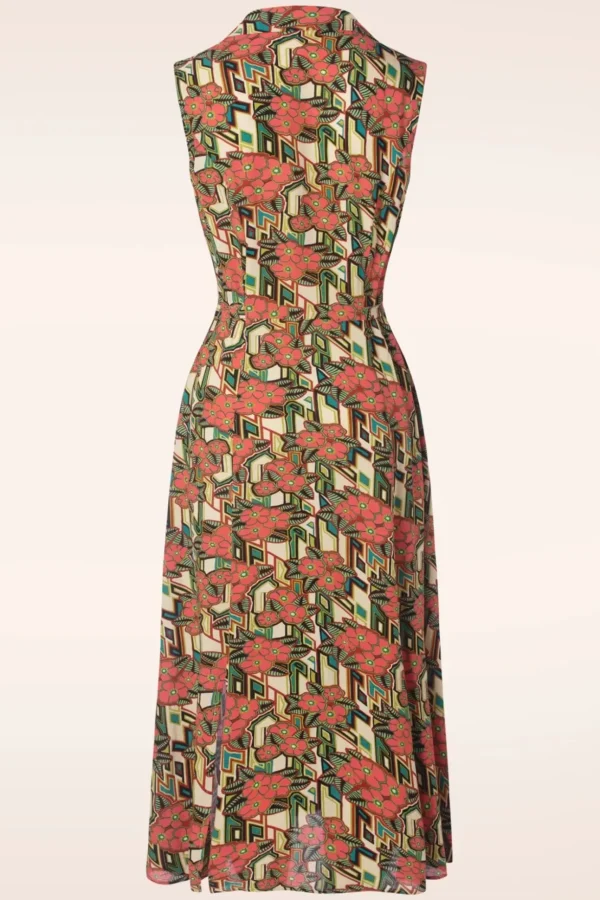 Violante Jurk Ryder In Langoustine Oranje-King Louie Online