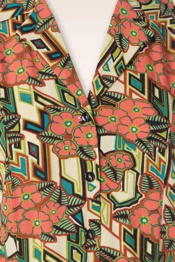 Violante Jurk Ryder In Langoustine Oranje-King Louie Online